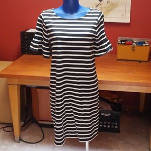 J Crew Bell Sleeve Shift Dress